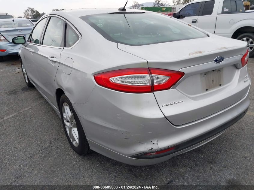 2016 FORD FUSION SE - 3FA6P0HDXGR158830