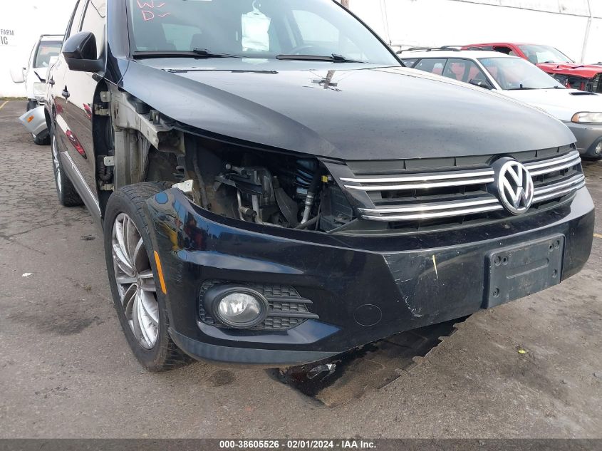 2013 VOLKSWAGEN TIGUAN SE - WVGBV3AX8DW577865