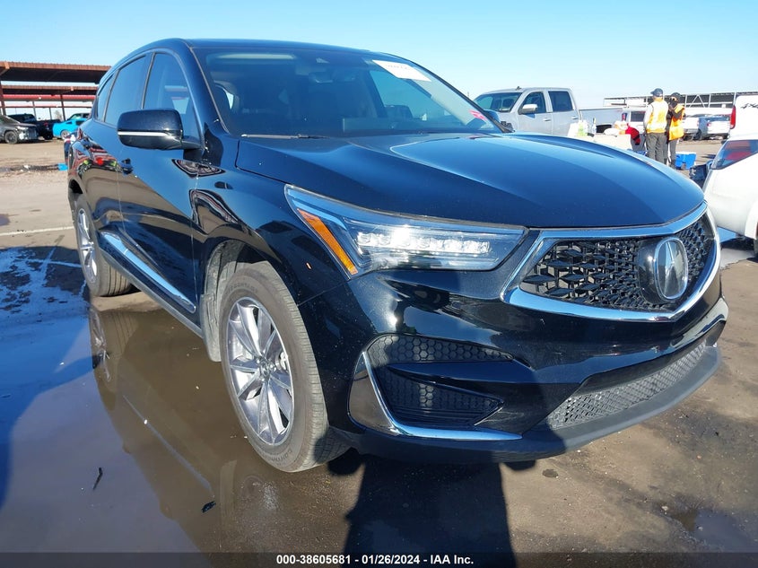 VIN 5J8TC1H51LL016139 2020 ACURA RDX TECHNOLOGY PACKAGE