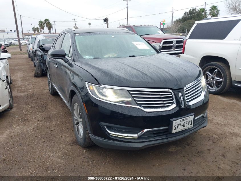 2016 LINCOLN MKX SELECT - 2LMTJ6KR0GBL63528