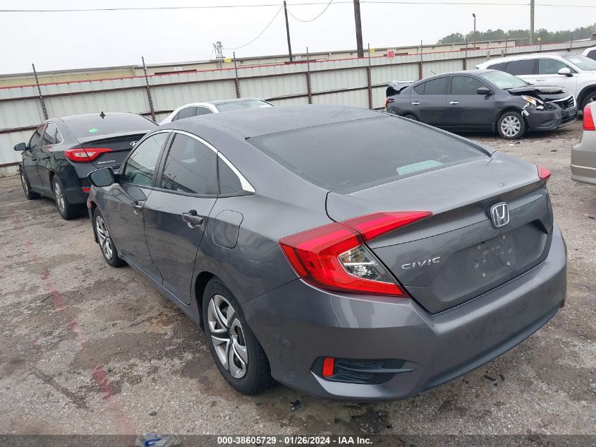 2017 HONDA CIVIC LX - 19XFC2F57HE015727