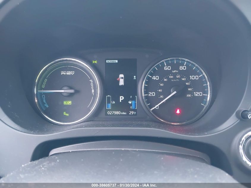 2020 MITSUBISHI OUTLANDER PHEV SEL S-AWC JA4J24A58LZ041602