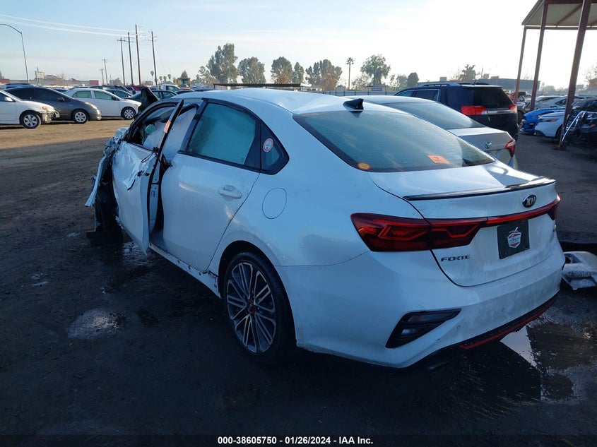 VIN 3KPF44AC5ME294300 2021 KIA FORTE GT