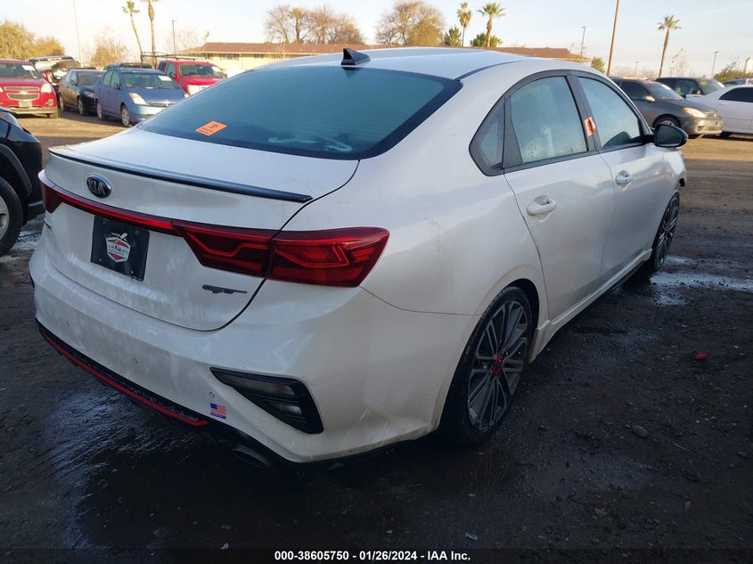 VIN 3KPF44AC5ME294300 2021 KIA FORTE GT