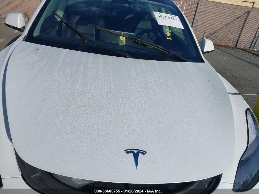 2022 TESLA MODEL 3 - 5YJ3E1EA2NF170407