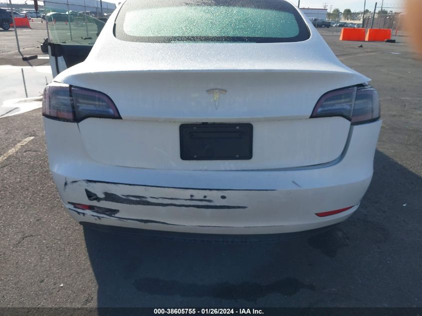 2022 TESLA MODEL 3 - 5YJ3E1EA2NF170407