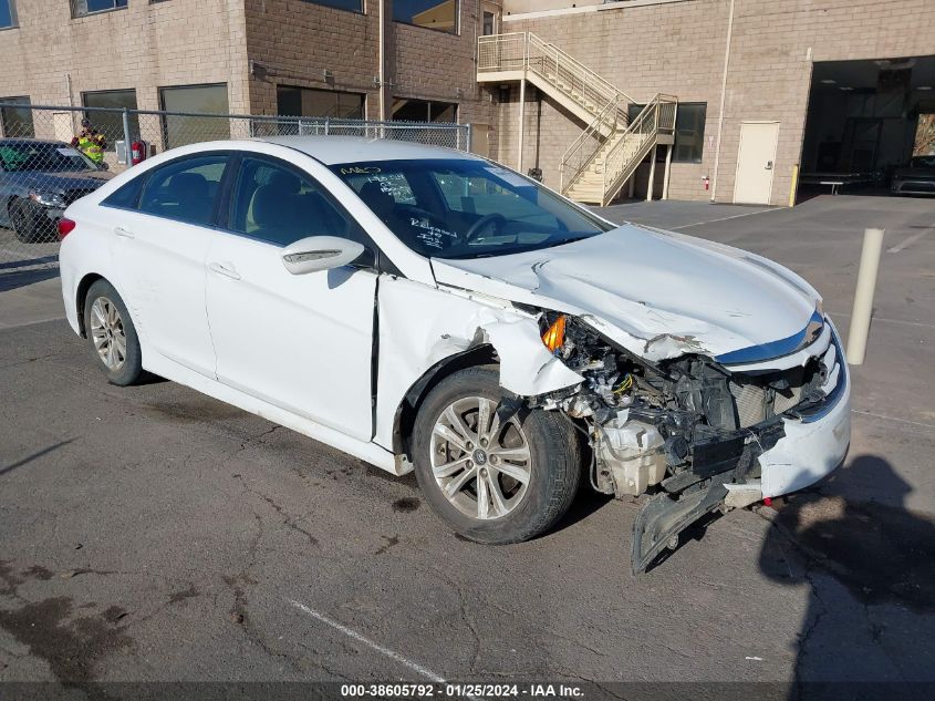 2014 HYUNDAI SONATA GLS - 5NPEB4AC6EH923190