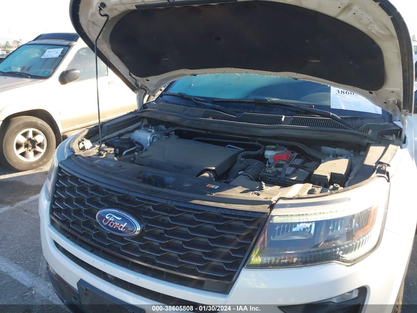 VIN 1FM5K8GT0JGC28311 2018 FORD EXPLORER SPORT