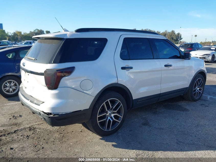 VIN 1FM5K8GT0JGC28311 2018 FORD EXPLORER SPORT