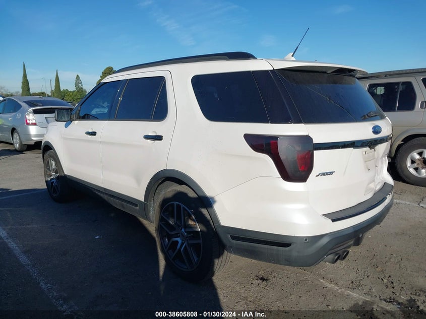 VIN 1FM5K8GT0JGC28311 2018 FORD EXPLORER SPORT