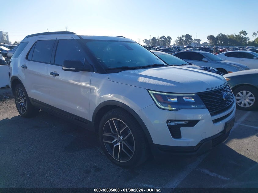 VIN 1FM5K8GT0JGC28311 2018 FORD EXPLORER SPORT