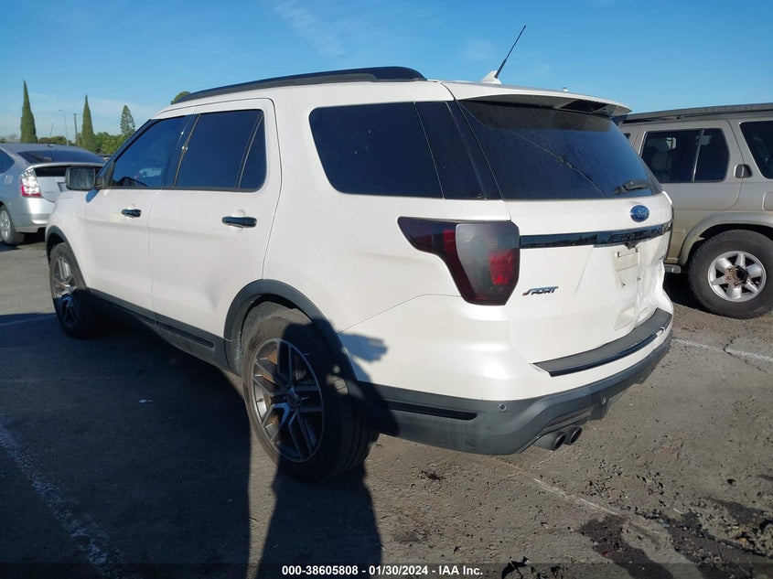 VIN 1FM5K8GT0JGC28311 2018 FORD EXPLORER SPORT