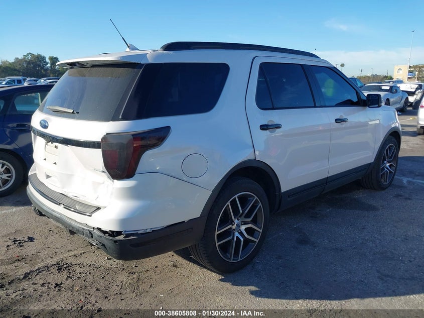 VIN 1FM5K8GT0JGC28311 2018 FORD EXPLORER SPORT