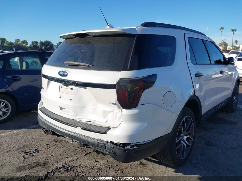 VIN 1FM5K8GT0JGC28311 2018 FORD EXPLORER SPORT