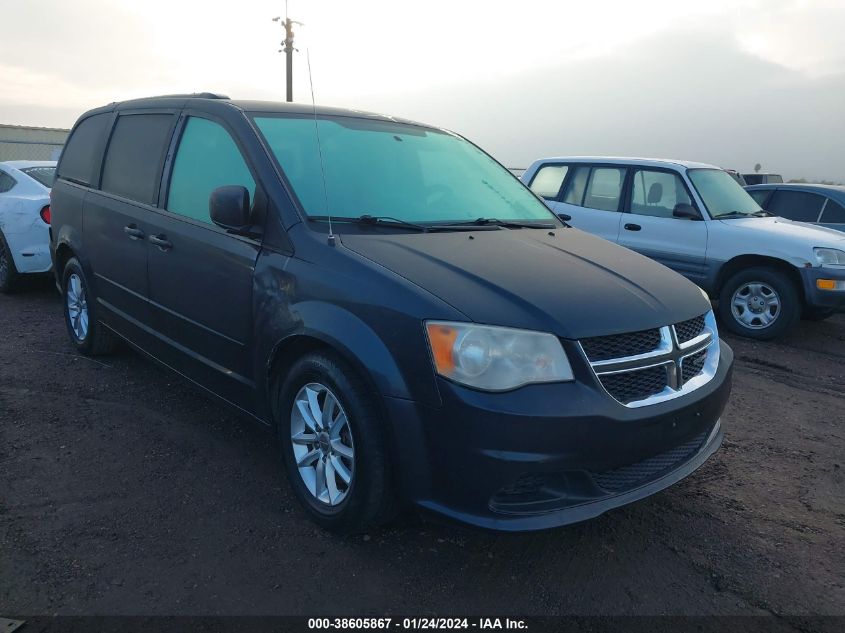 2013 DODGE GRAND CARAVAN SXT - 2C4RDGCG9DR820666
