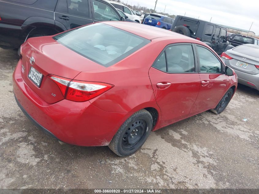 2015 TOYOTA COROLLA LE - 5YFBURHE6FP314817