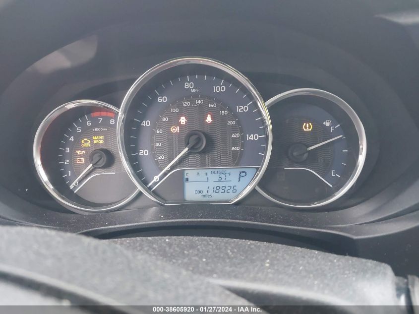 2015 TOYOTA COROLLA LE - 5YFBURHE6FP314817