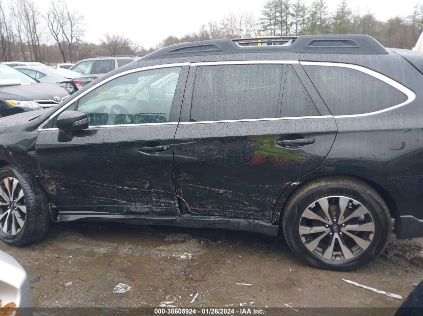 2015 SUBARU OUTBACK 2.5I LIMITED - 4S4BSANC0F3308137