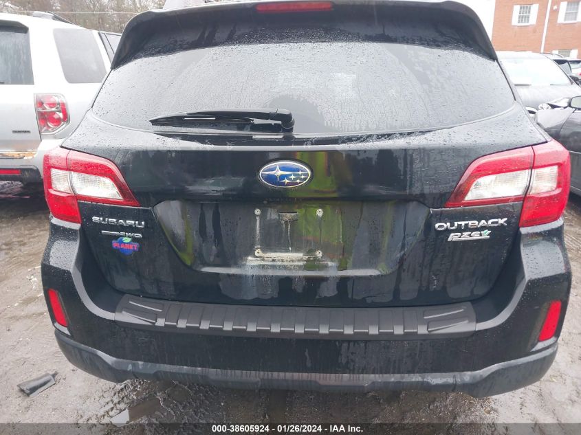 2015 SUBARU OUTBACK 2.5I LIMITED - 4S4BSANC0F3308137