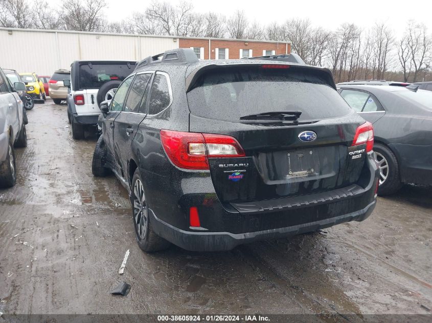 2015 SUBARU OUTBACK 2.5I LIMITED - 4S4BSANC0F3308137
