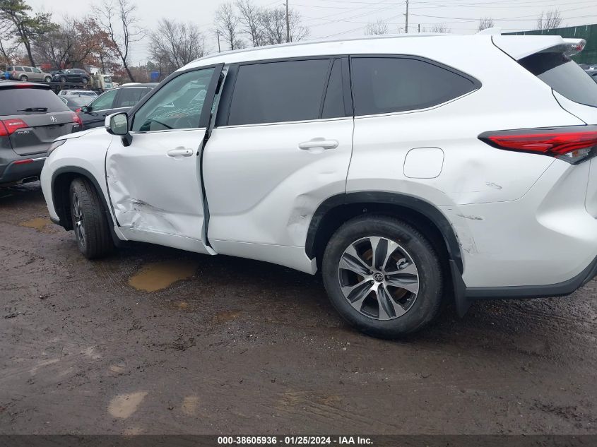 2023 TOYOTA HIGHLANDER XLE - 5TDKDRBH7PS524032