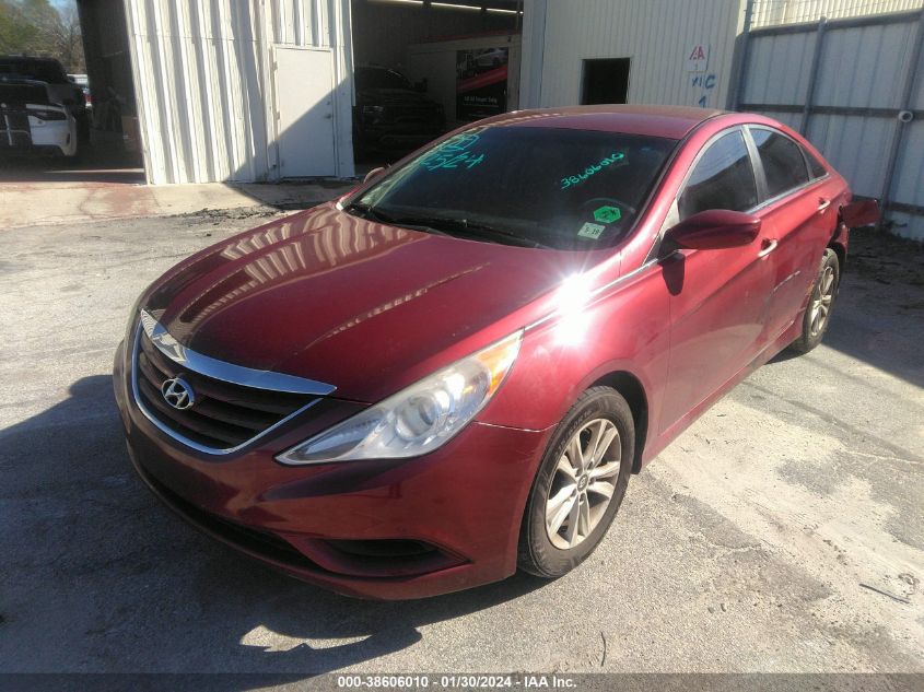 2014 HYUNDAI SONATA GLS - 5NPEB4AC7EH832929