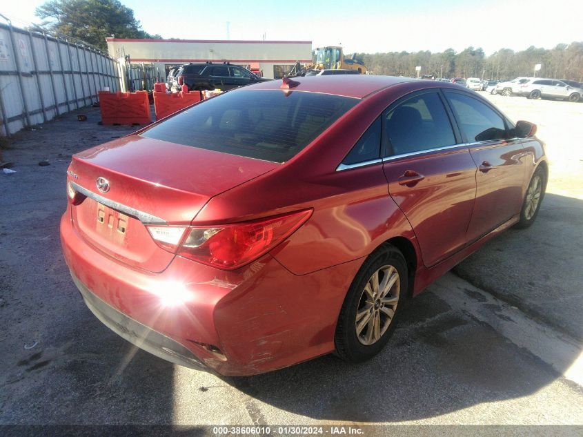 2014 HYUNDAI SONATA GLS - 5NPEB4AC7EH832929