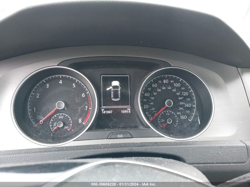 2016 VOLKSWAGEN GOLF TSI S 4-DOOR - 3VW217AU8GM056255