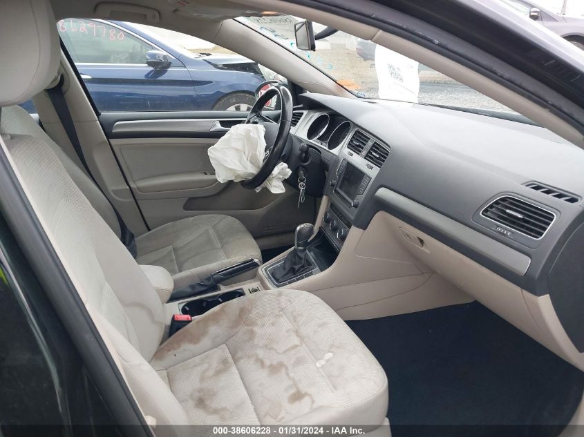 2016 VOLKSWAGEN GOLF TSI S 4-DOOR - 3VW217AU8GM056255