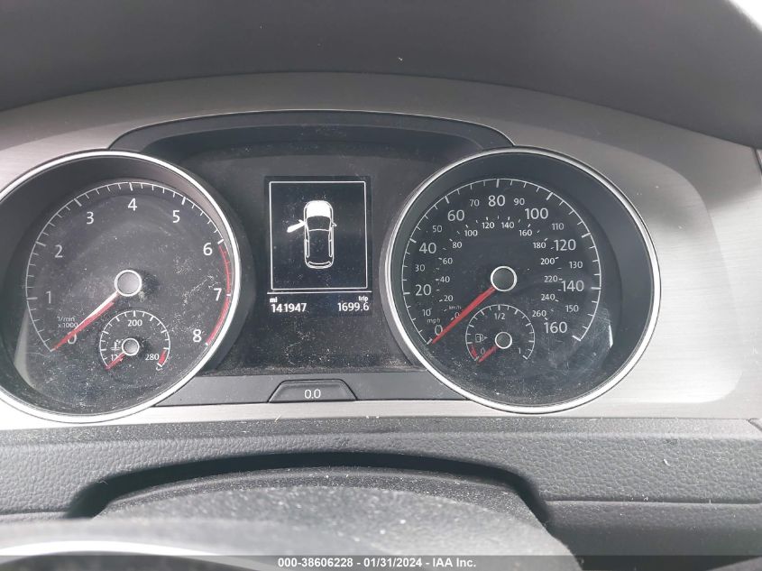 2016 VOLKSWAGEN GOLF TSI S 4-DOOR - 3VW217AU8GM056255