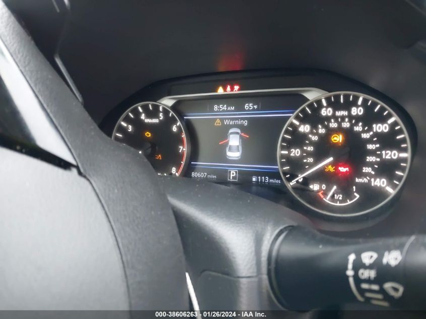 2021 NISSAN ALTIMA SR - 1N4BL4CVXMN365007
