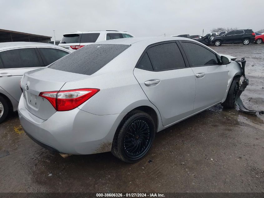 2015 TOYOTA COROLLA L/LE/LE PLS/PRM/S/S PLS - 2T1BURHE8FC395027