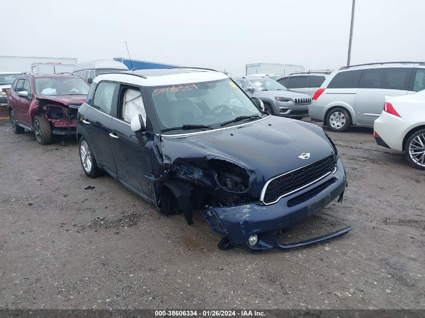 2014 MINI COUNTRYMAN COOPER S - WMWZC5C58EWP37502