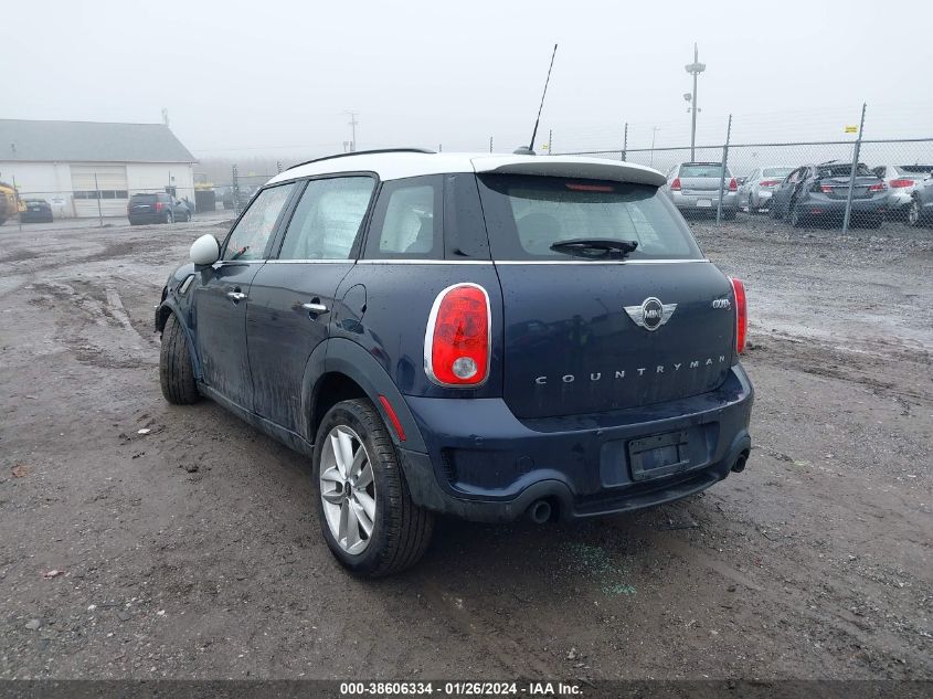 2014 MINI COUNTRYMAN COOPER S - WMWZC5C58EWP37502