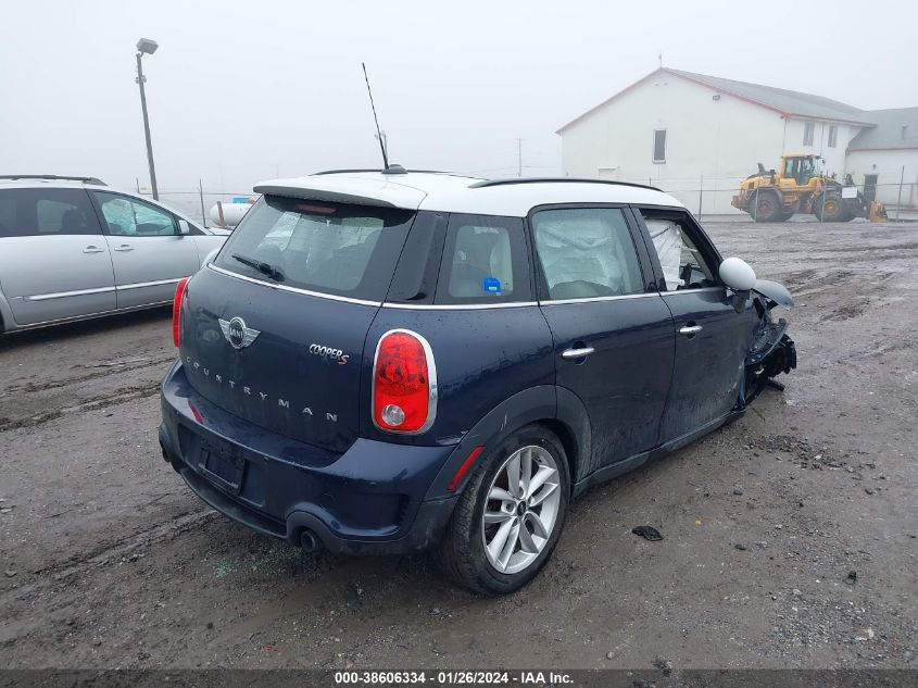 2014 MINI COUNTRYMAN COOPER S - WMWZC5C58EWP37502