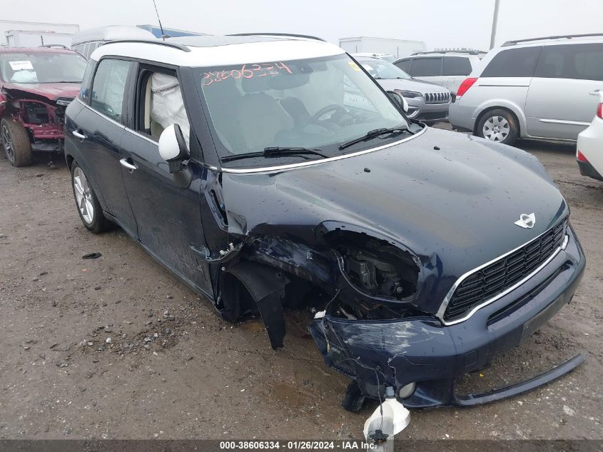 2014 MINI COUNTRYMAN COOPER S - WMWZC5C58EWP37502