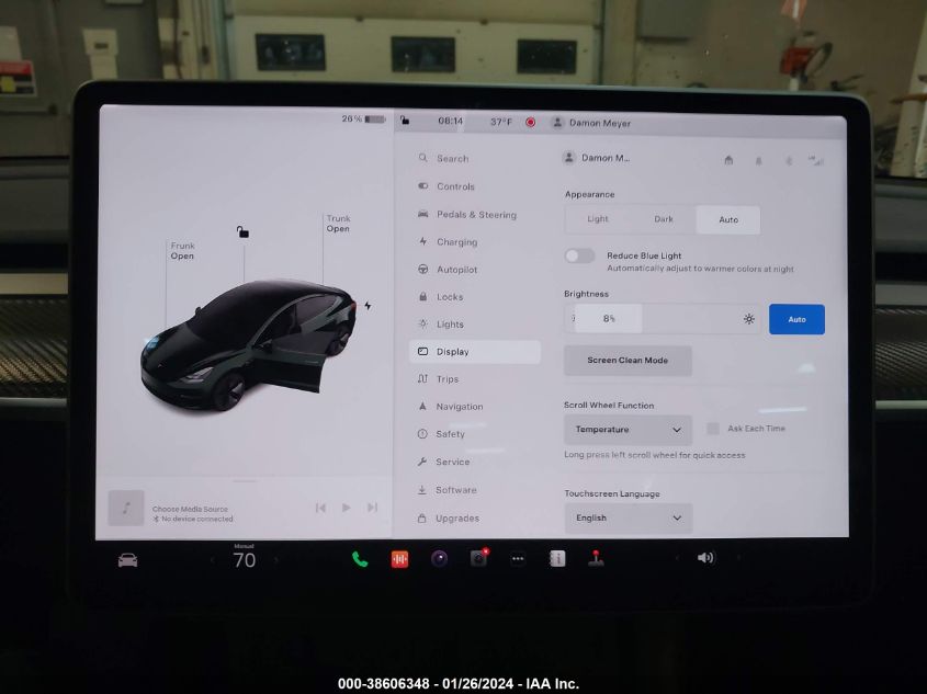 2022 TESLA MODEL 3 - 5YJ3E1EA5NF124926