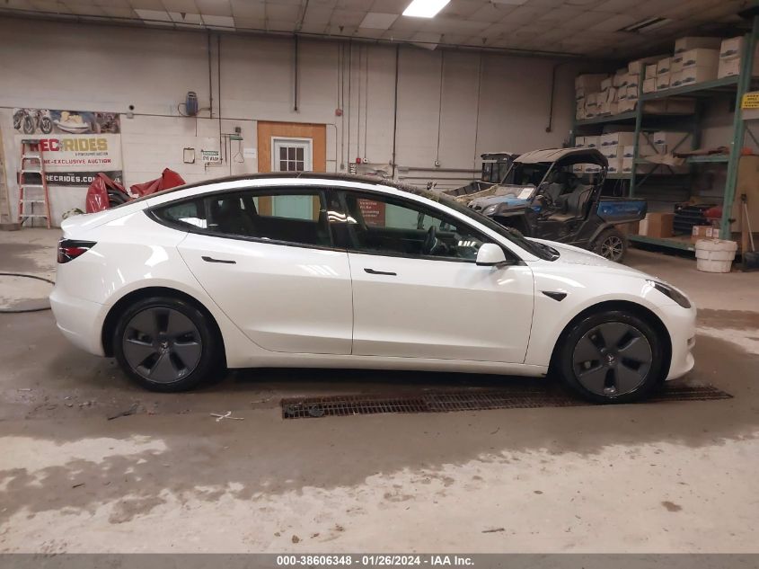 2022 TESLA MODEL 3 - 5YJ3E1EA5NF124926
