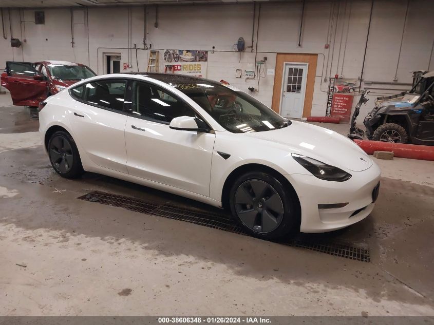 2022 TESLA MODEL 3 - 5YJ3E1EA5NF124926