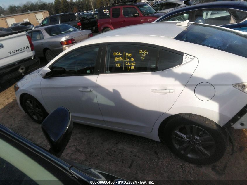 2018 HYUNDAI ELANTRA SEL/VALUE/LIMITED - 5NPD84LF1JH375773