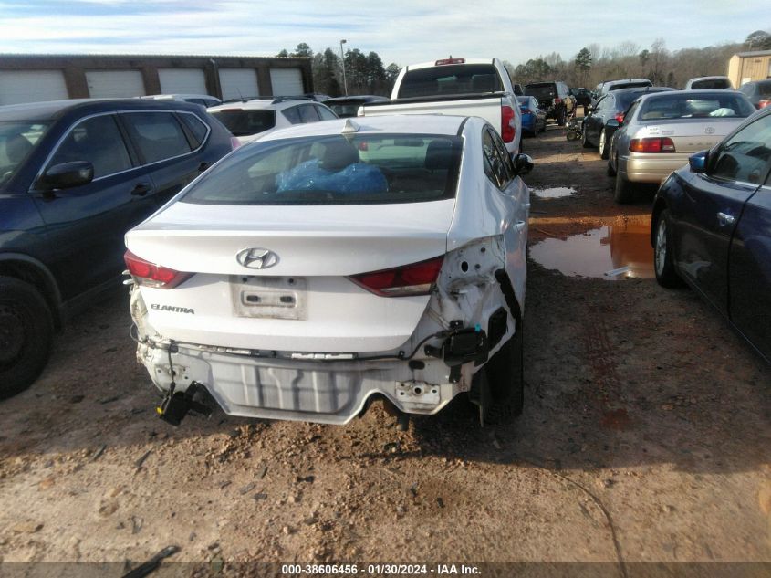 2018 HYUNDAI ELANTRA SEL/VALUE/LIMITED - 5NPD84LF1JH375773