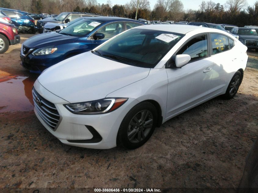 2018 HYUNDAI ELANTRA SEL/VALUE/LIMITED - 5NPD84LF1JH375773