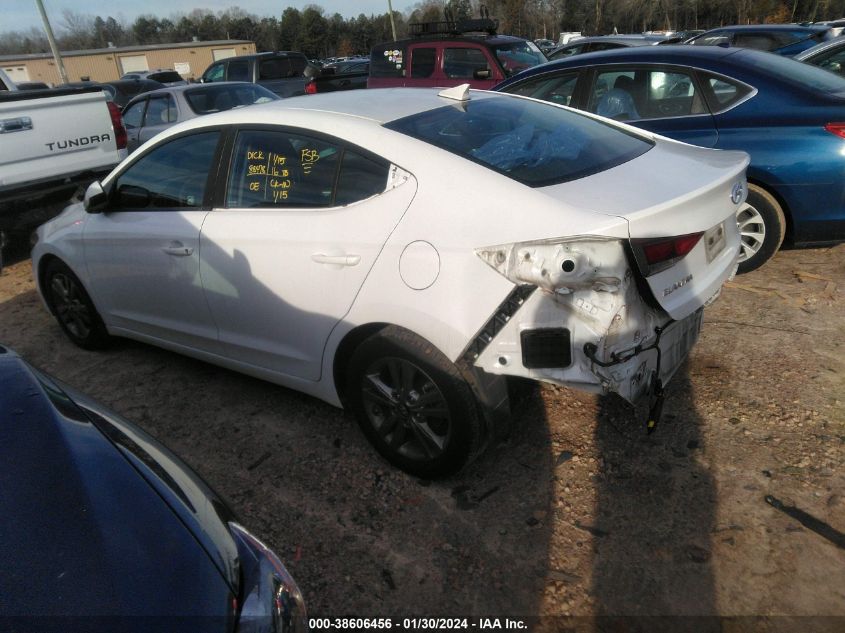 2018 HYUNDAI ELANTRA SEL/VALUE/LIMITED - 5NPD84LF1JH375773