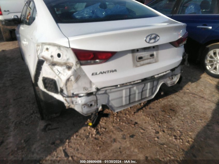 2018 HYUNDAI ELANTRA SEL/VALUE/LIMITED - 5NPD84LF1JH375773