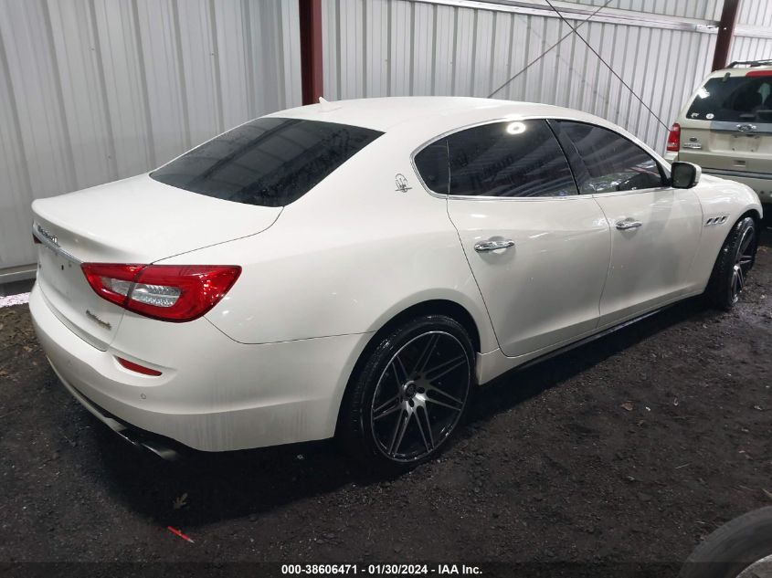 2015 MASERATI QUATTROPORTE S Q4 ZAM56RRAXF1161443