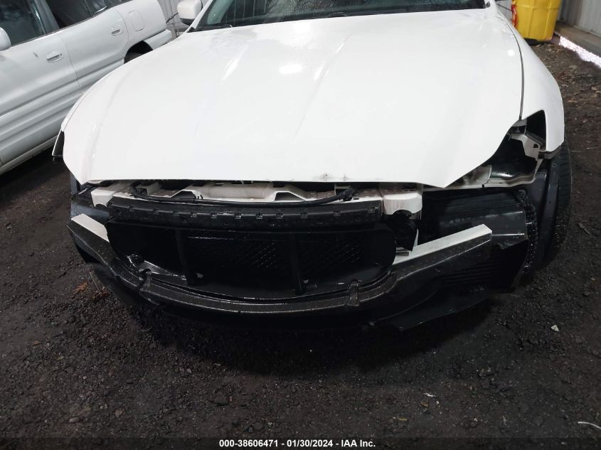 2015 MASERATI QUATTROPORTE S Q4 ZAM56RRAXF1161443