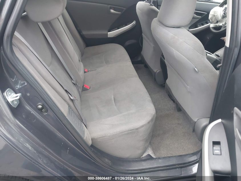 2015 TOYOTA PRIUS THREE - JTDKN3DU6F0440080