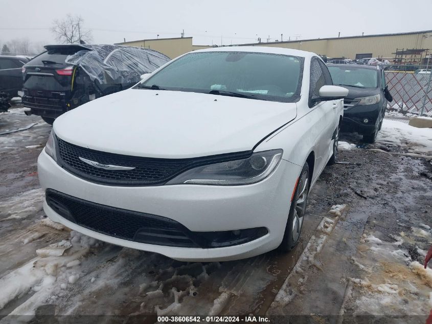 2016 CHRYSLER 200 S - 1C3CCCBB4GN115609