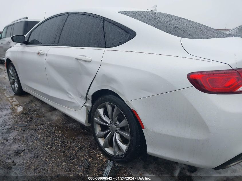2016 CHRYSLER 200 S - 1C3CCCBB4GN115609