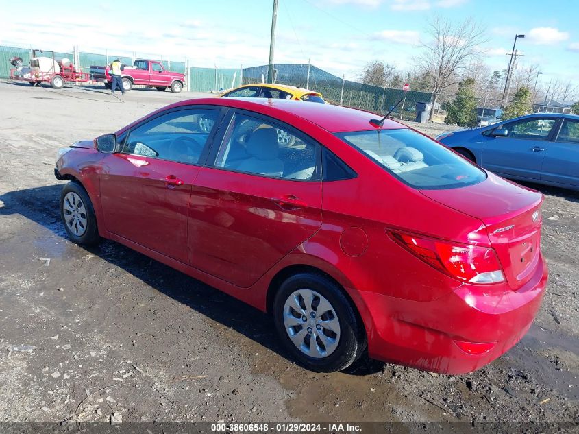 2017 HYUNDAI ACCENT SE - KMHCT4AE0HU362982